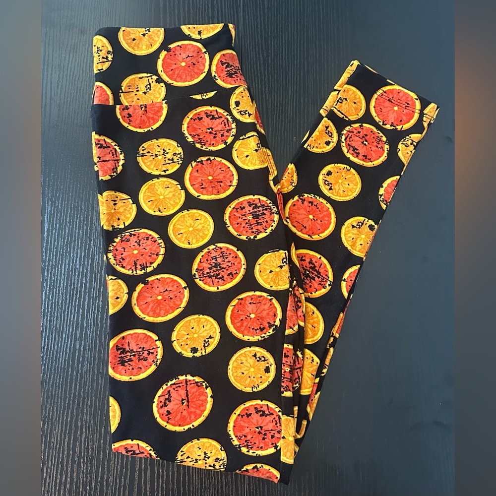 Lularoe Women’s Citrus Leggings One Size